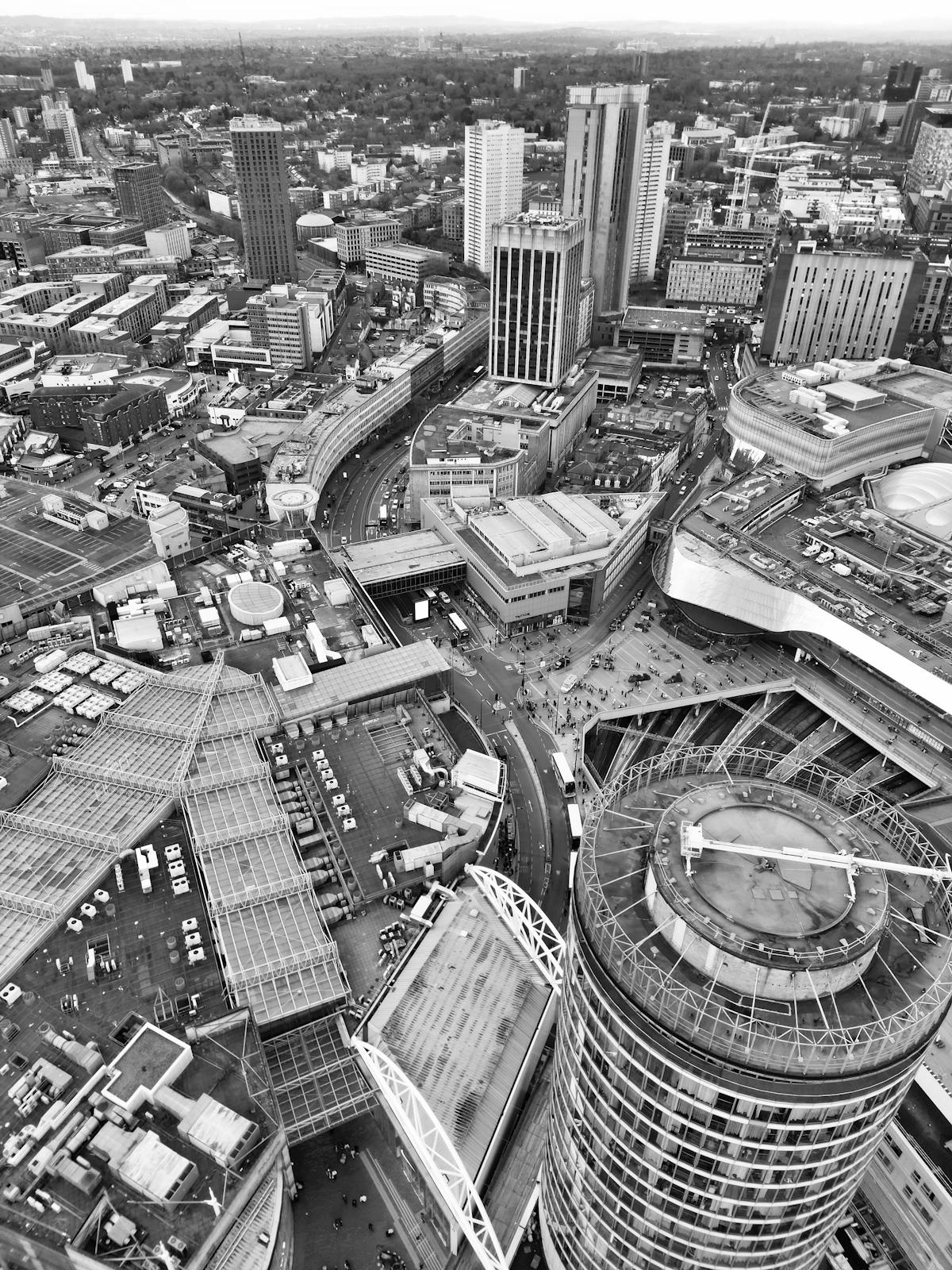 Modern tech workspace with developers at screens