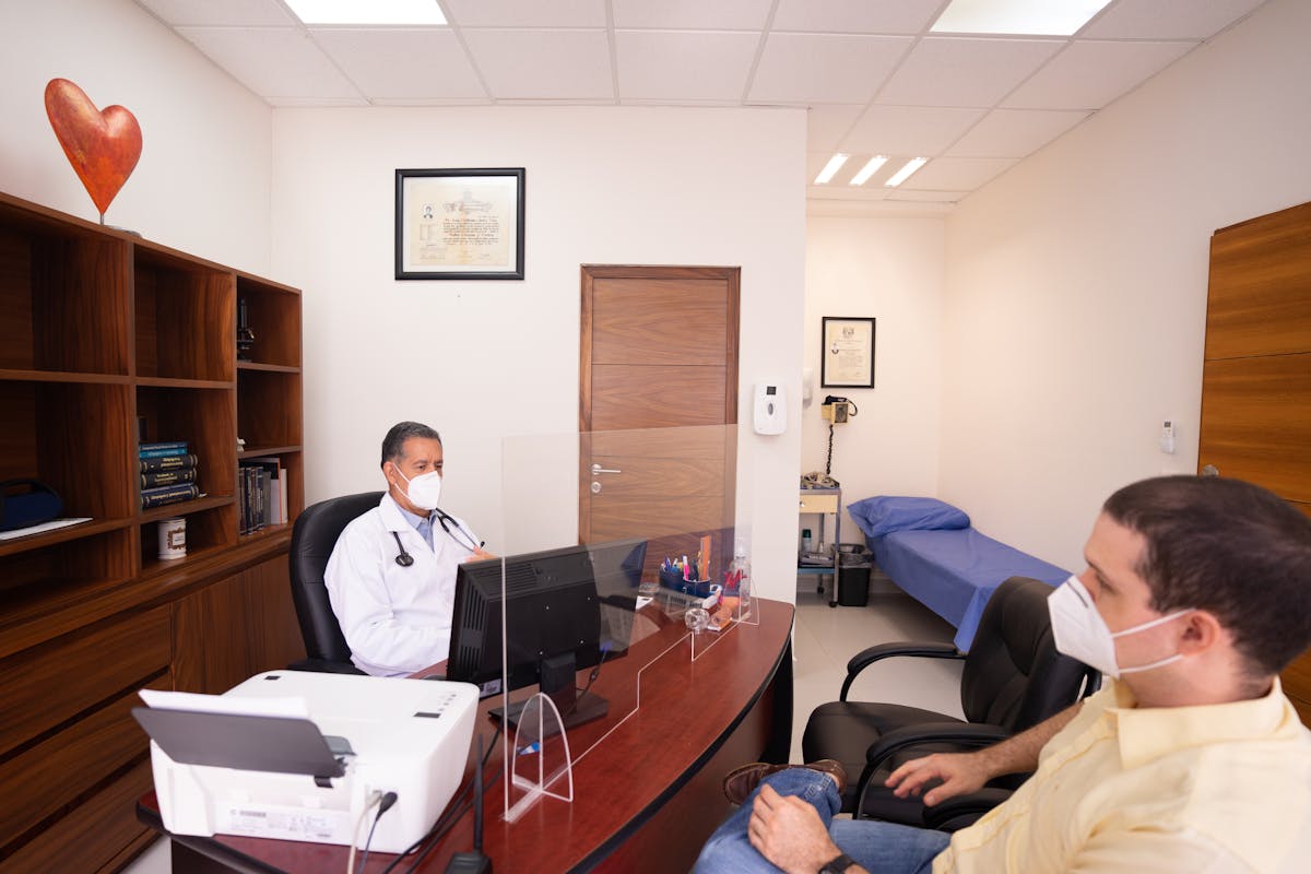 Specialist eye health clinic with welcoming interior