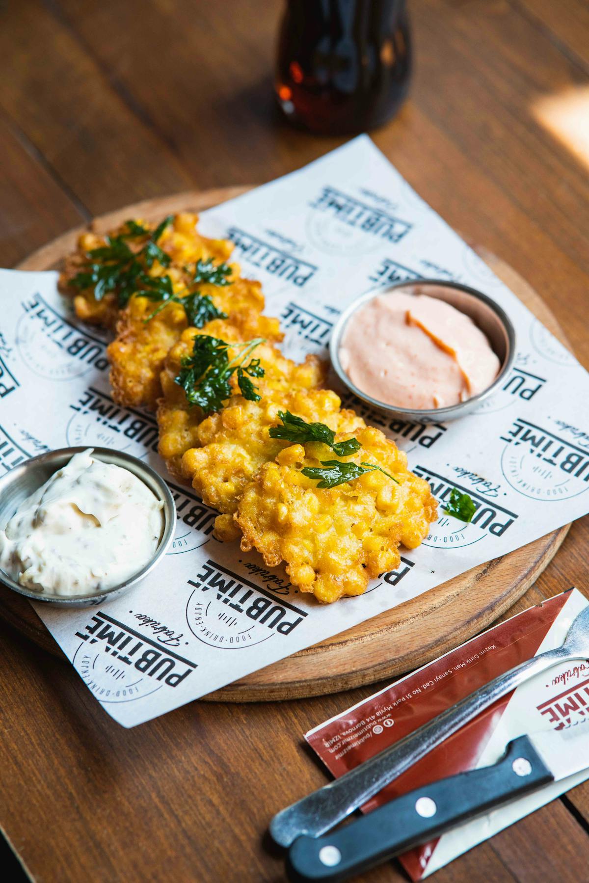 Beautifully plated dish with fresh ingredients